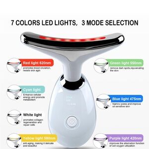 Face And Neck Massager target wrinkles Anti-Aging